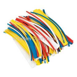 Sealey Heat Shrink Tubing 200mm Mixed Colour 100 Pack